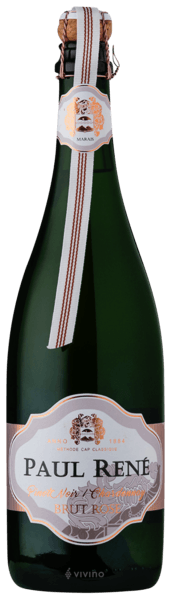 Paul Rene Pinot Noir Chardonnay Brut Rosé Sparkling 2016