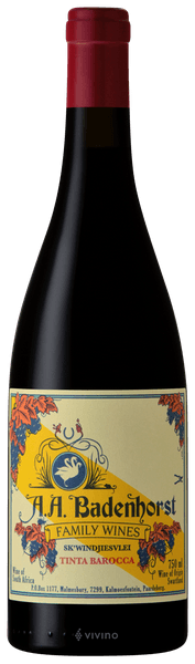 Badenhorst Sk'windjiesvlei Tinta Barocca 2018 1.5L