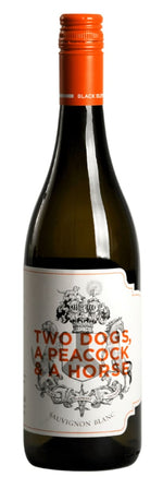 Load image into Gallery viewer, Black Flamingo &#39;Two Dogs, a Peacock, and a Horse&#39; Sauvignon Blanc 2022

